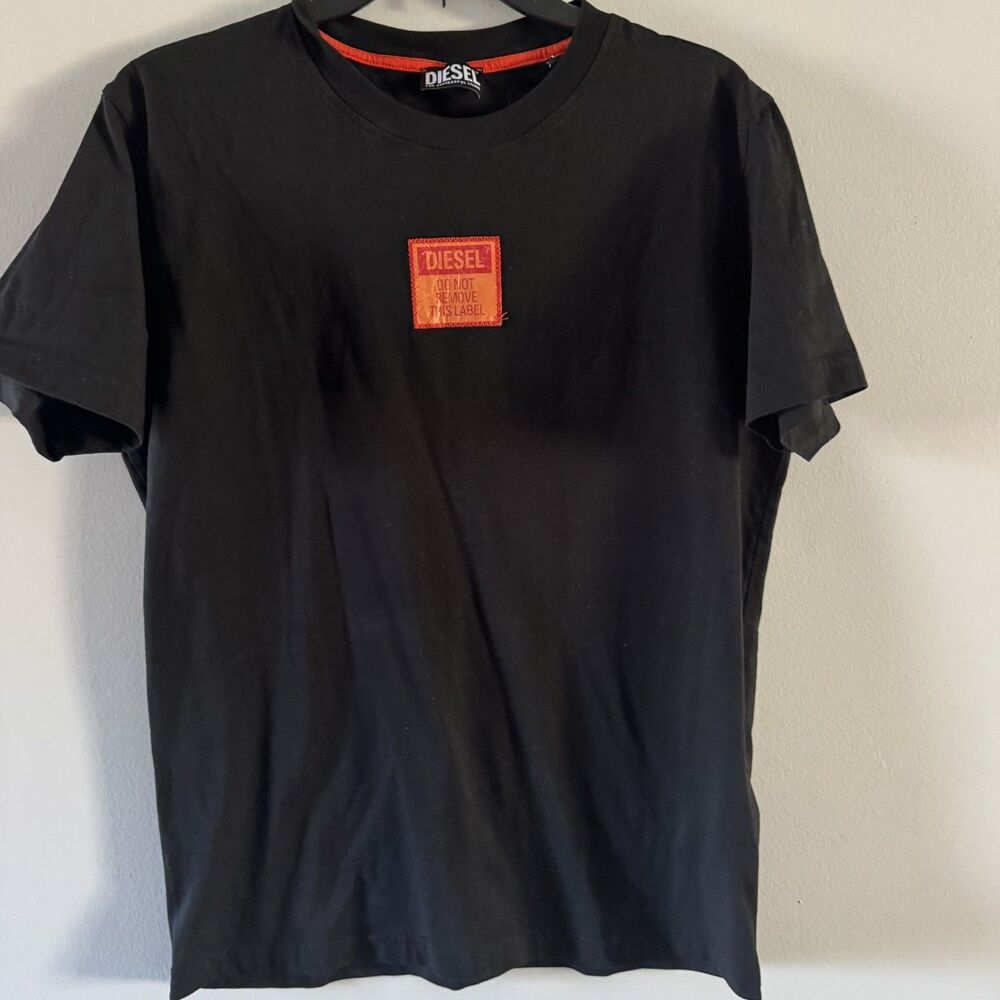 Diesel Men's Logo Patch T-Shirt Large